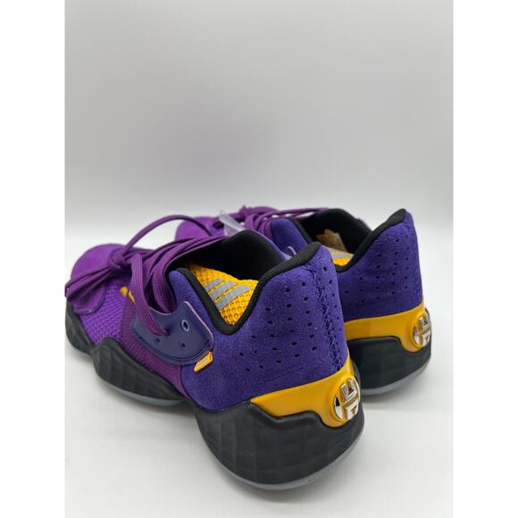 Adidas Harden Vol. 4 Su Casa Mi Casa Los Angeles Lakers Men’s FW7406 Size 7.5 - Picture 8 of 16
